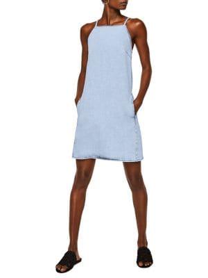 Mango Bella Denim Shift Dress