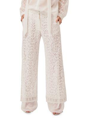 French Connection Arta Lace Wide-leg Pants
