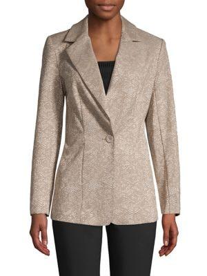 Finders Keepers Olivia Snake-print Blazer