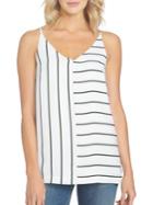 1.state At Leisure Mixed Striped Blouse