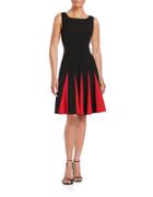 Tommy Hilfiger Pleated Flared Dress