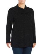 Calvin Klein Plus Plus Cowlneck Long-sleeve Sweater
