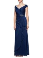 Alex Evenings Plus Embellished Evening Gown