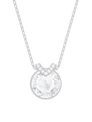 Bella Swarovski Crystal V Pendant Necklace