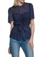 Walter Baker Tyrone Polka Dot Blouse
