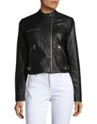 Vero Moda Cropped Faux-leather Jacket