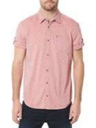 Buffalo David Bitton Short Sleeve Printed Button-down Shirt