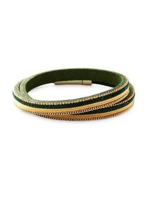 Design Lab Lord & Taylor Embellished Wrap Bracelet