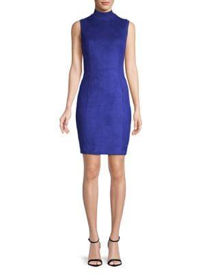 Elie Tahari Londyn Mockneck Sheath Dress