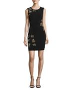 Guess ?studded Sleeveless Sheath Dress