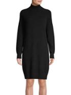 Lord & Taylor Long Cashmere Turtleneck Sweater