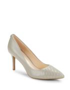 Karl Lagerfeld Paris Roulle Leather Point-toe Pumps