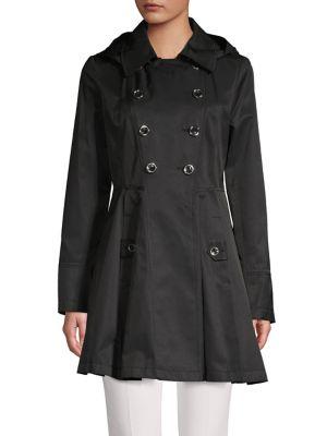 Via Spiga Petite Double-breasted Rain Coat
