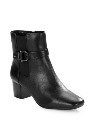 Bandolino Lorillard Leather Ankle Boots