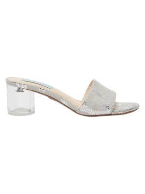 Betsey Johnson Blue Alani Sandals