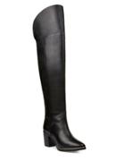 Ted Baker London Gwase Faux Fur Leather Over-the Knee Boots