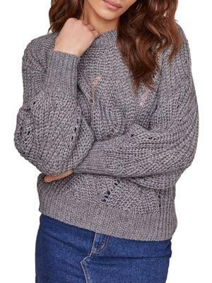 Astr The Label Dora Textured Sweater