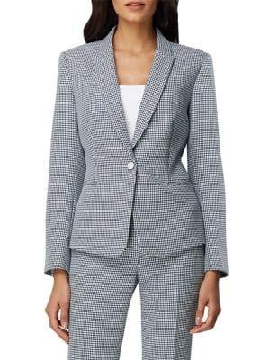 Tahari Arthur S. Levine Royal One-button Blazer