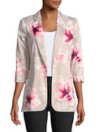 Calvin Klein Floral Suit Jacket