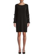 Ivanka Trump Tie-sleeve Shift Dress