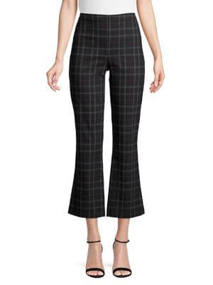 Bailey 44 Plaid Cropped Pants