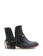Matisse Voyager Leather Fringe Ankle Boots