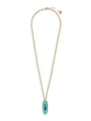 Vince Camuto Turquoise Stone Necklace