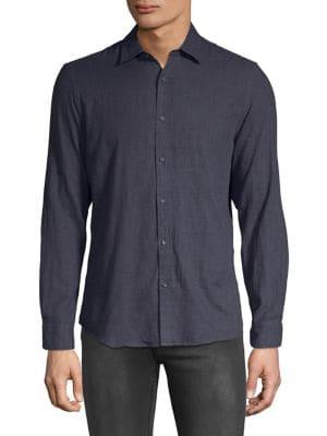 Black Brown Ultraflex Button-down Shirt
