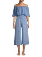 Elan Off-the-shoulder Romper