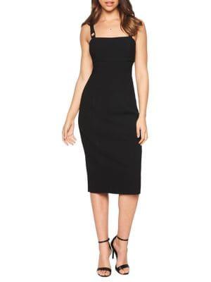 Bardot Buckle Sheath Dress