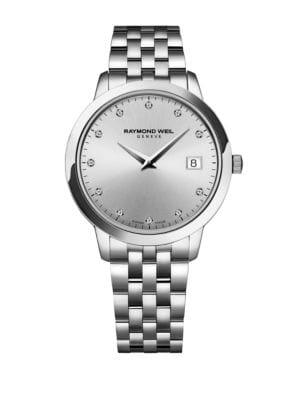 Raymond Weil Tocatta Collection, Stainless Steel Diamond Accented Watch