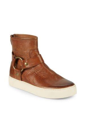 Frye Lena Harness Leather Boots