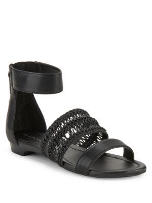 Tahari Arthur S. Levine Dorm Ankle Strap Sandals