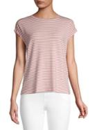 Vero Moda Ava Plain Stripe Short-sleeve Tee