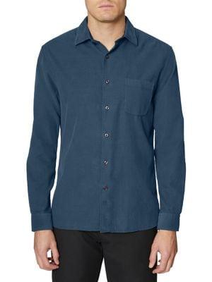 Hickey Freeman Regular-fit Corduroy Shirt