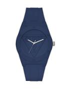 Guess Iconic Embossed Logo Strap Watch