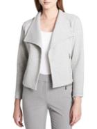 Calvin Klein Textured Open-front Jacket