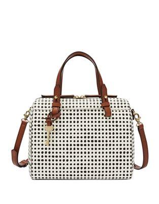 Fossil Rachel Dotted Satchel