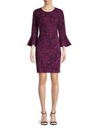 Tommy Hilfiger Bell Sleeve Sheath Dress