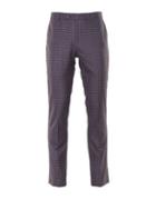 Paisley And Gray Slim-tailored Gingham Dress Pants