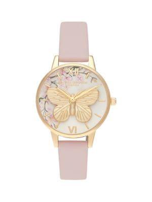 Olivia Burton Pretty Blossom Butterfly Dial Watch