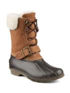 Sperry Saltwater Misty Thinsulate Shearling Leather-blend Winter Boots