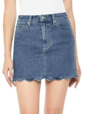Joe's Jeans Bella High-rise Denim Mini Skirt