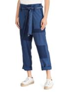 Polo Ralph Lauren Belted Patchwork Pants