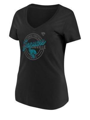 Majestic Jacksonville Jaguars Nfl Break Free Cotton Jersey Tee