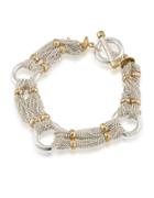 Lauren Ralph Lauren 12k Goldplated Brass Chain-and-ring Bracelet