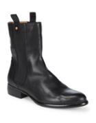 Corso Como Classic Leather Ankle Boots