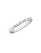 Lord & Taylor Diamond Ring In 14 Kt. White Gold 0.2 Ct. T.w.