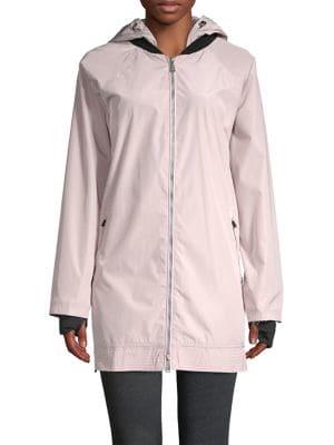 Calvin Klein Performance Raglan-sleeve Hooded Jacket