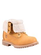 Timberland Authentics Faux Shearling-lined Leather Boots